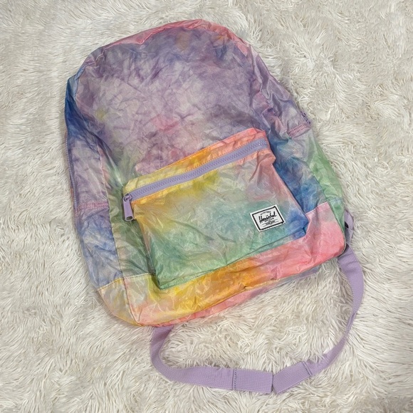 Herschel Supply Co. Classic Pastel Tie Dye packable Backpack - Picture 11 of 11